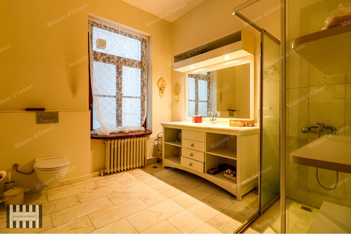 2+1 Rental Flat with Bosphorus View in Historical Building