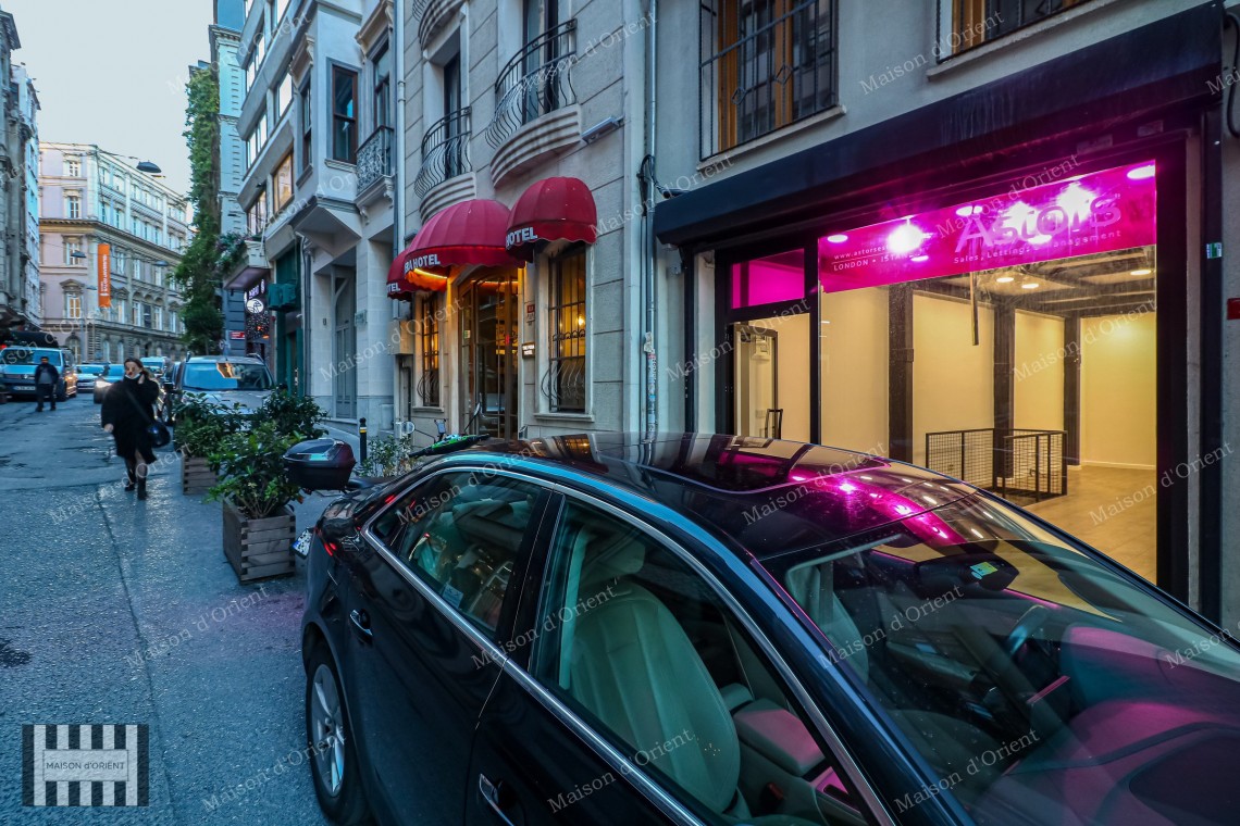 2 Storey Rental Shop on Meşrutiyet Street, Pera