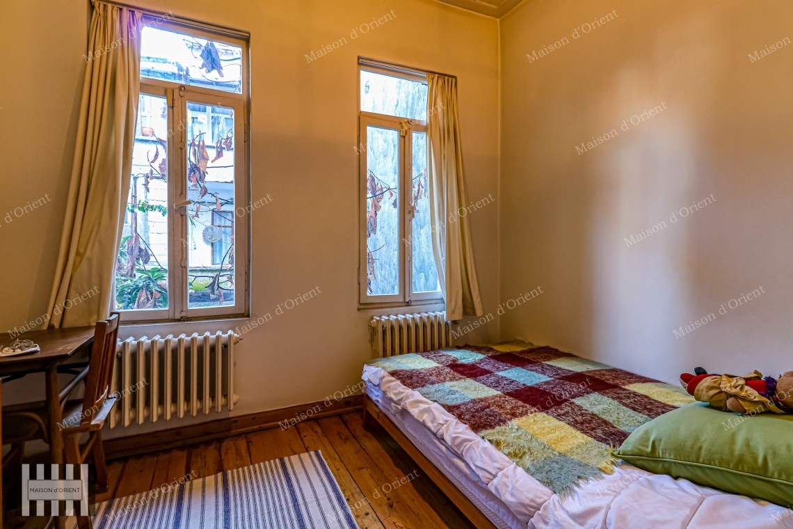 2+1 Historical House for Sale with Private Garden in Aynalı Çeşme