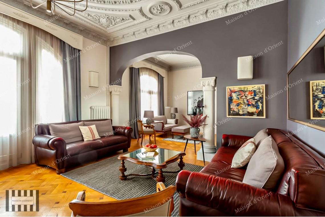 4+1 Apartment for Sale in Historical Hayırlı Building