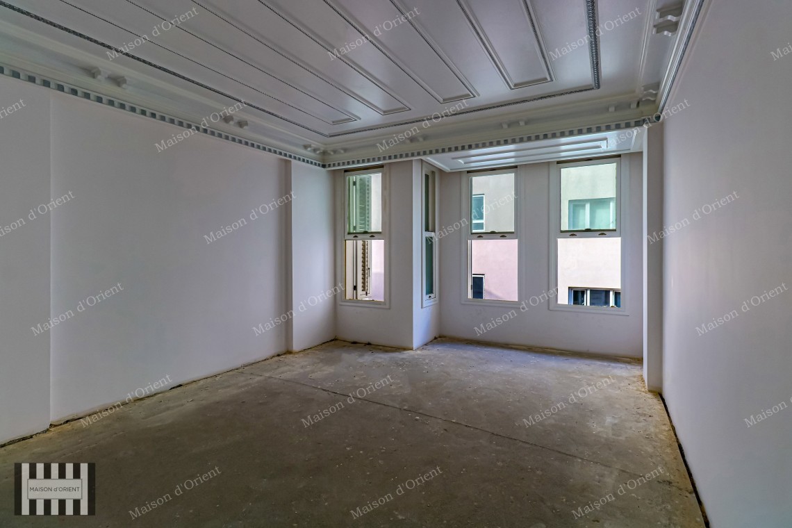 6-Storey Historical Mansion for Rent with Bosphorus View in Cihangir