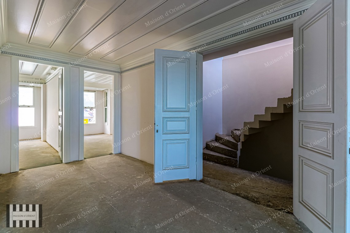 6-Storey Historical Mansion for Rent with Bosphorus View in Cihangir
