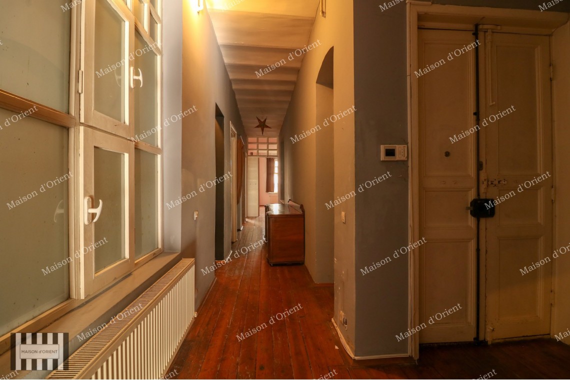  2+1 Flat for Sale with Balcony and View in Galata Historical Building