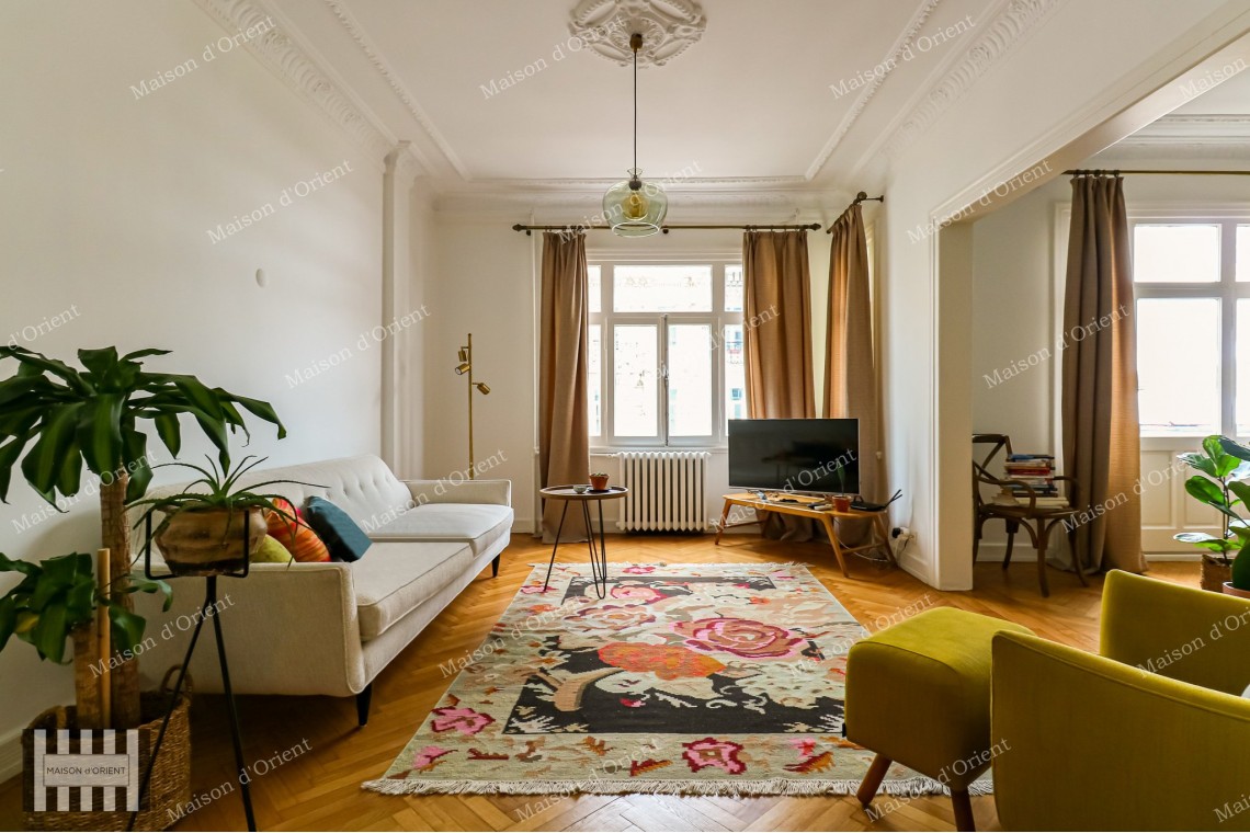 Furnished 3+1 Rental Apartment in Historical Ankara Palas