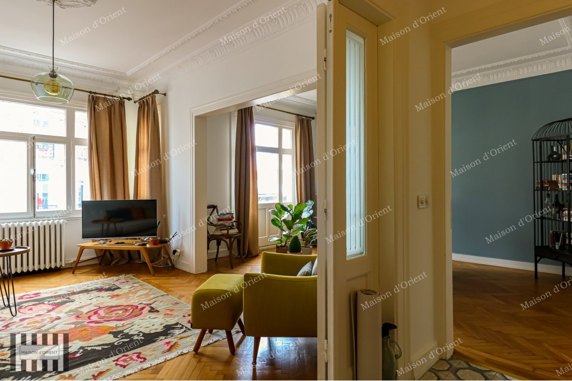 Furnished 3+1 Rental Apartment in Historical Ankara Palas