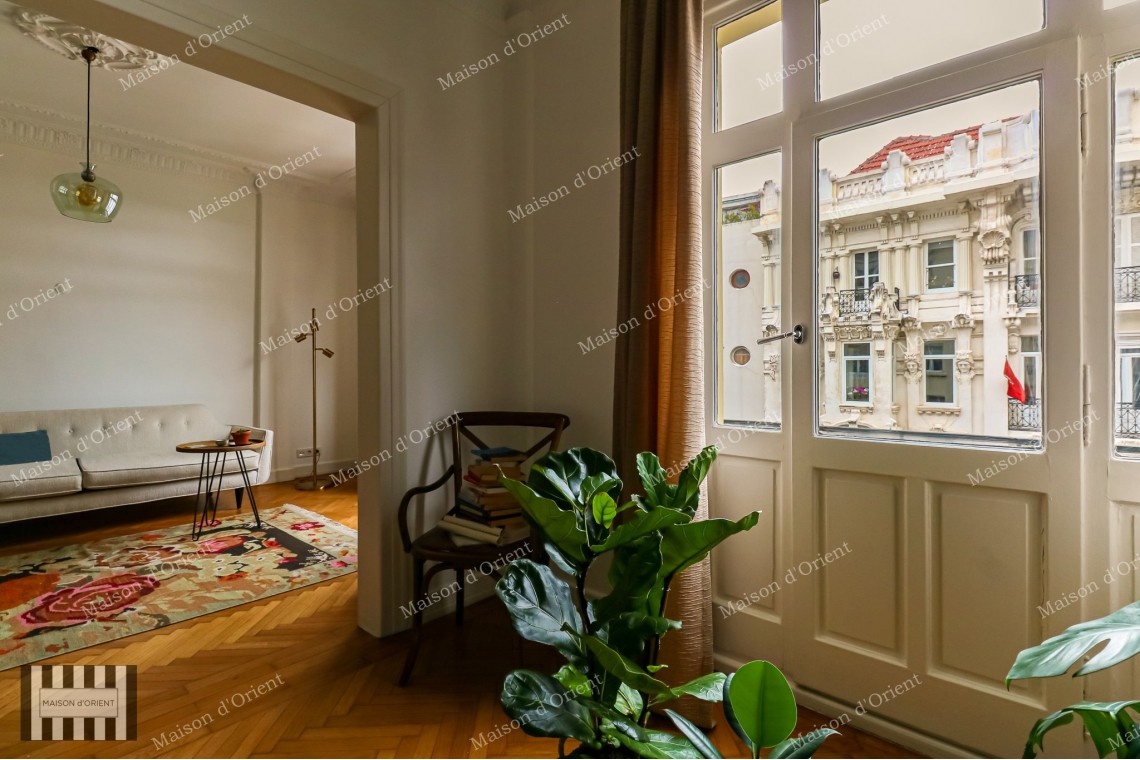 Furnished 3+1 Rental Apartment in Historical Ankara Palas