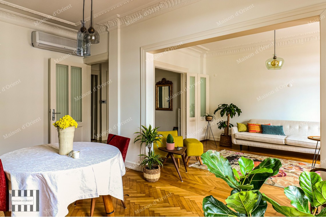 Furnished 3+1 Rental Apartment in Historical Ankara Palas