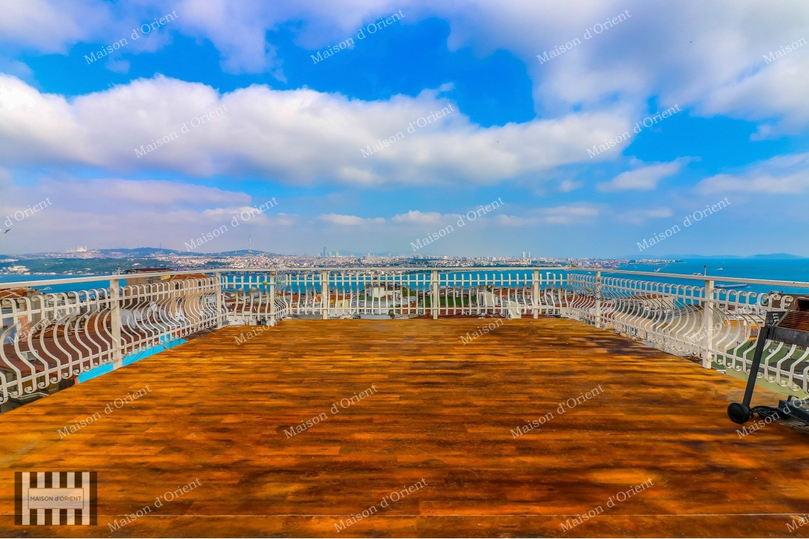 Flat for Rent with Private Terrace in Cihangir