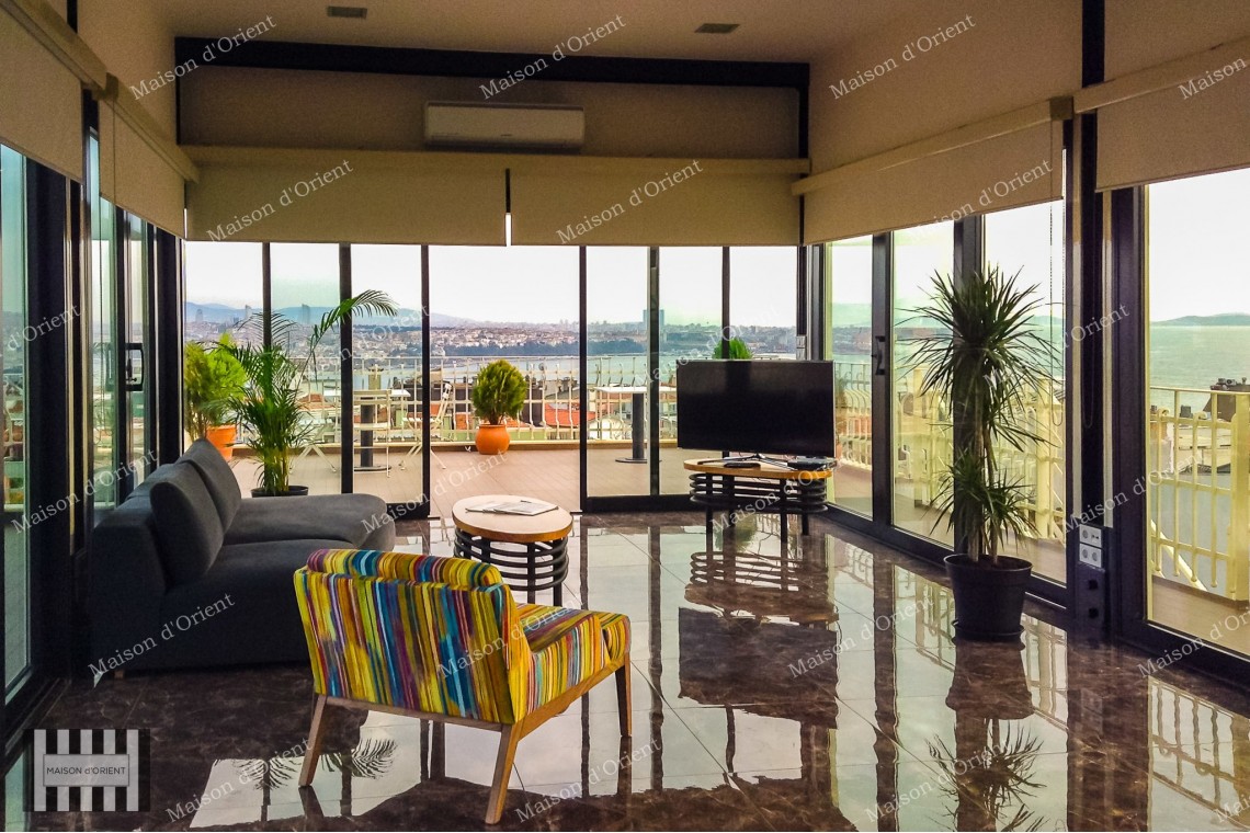 Flat for Rent with Private Terrace in Cihangir