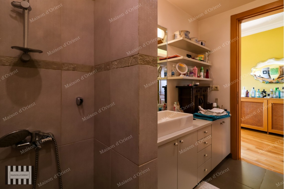 1+1 Flat with View and Private Terrace for Sale in Cihangir