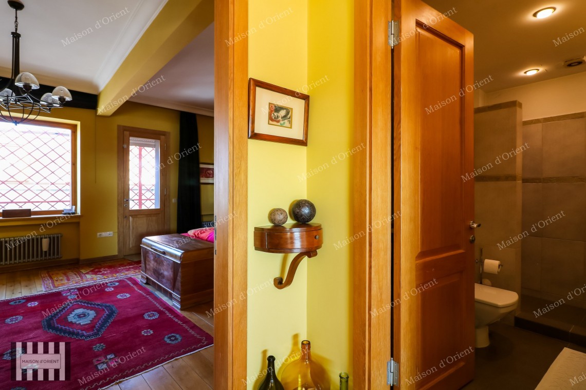 1+1 Flat with View and Private Terrace for Sale in Cihangir