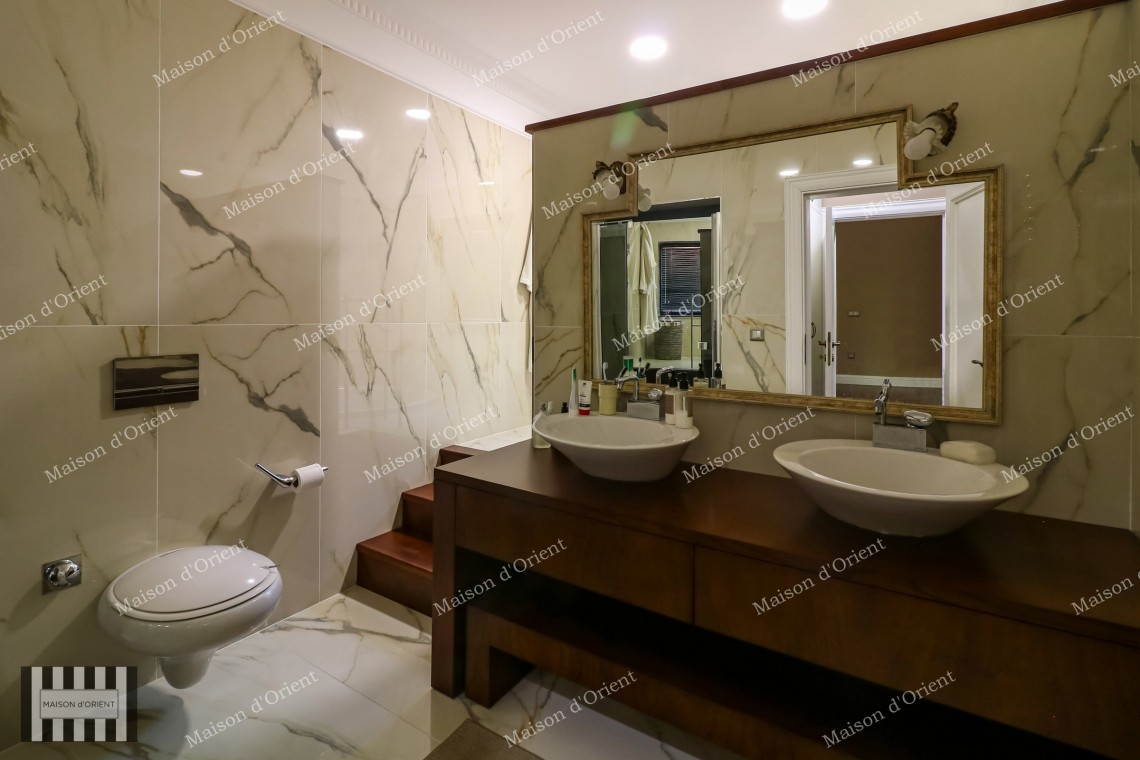 3+2 Villa with Private Garden for Sale in Levent Karanfil Street