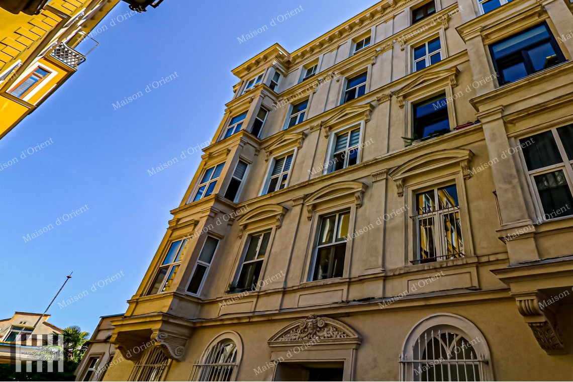 1+1 Rental Flat with Terrace and Bosphorus View in Galata