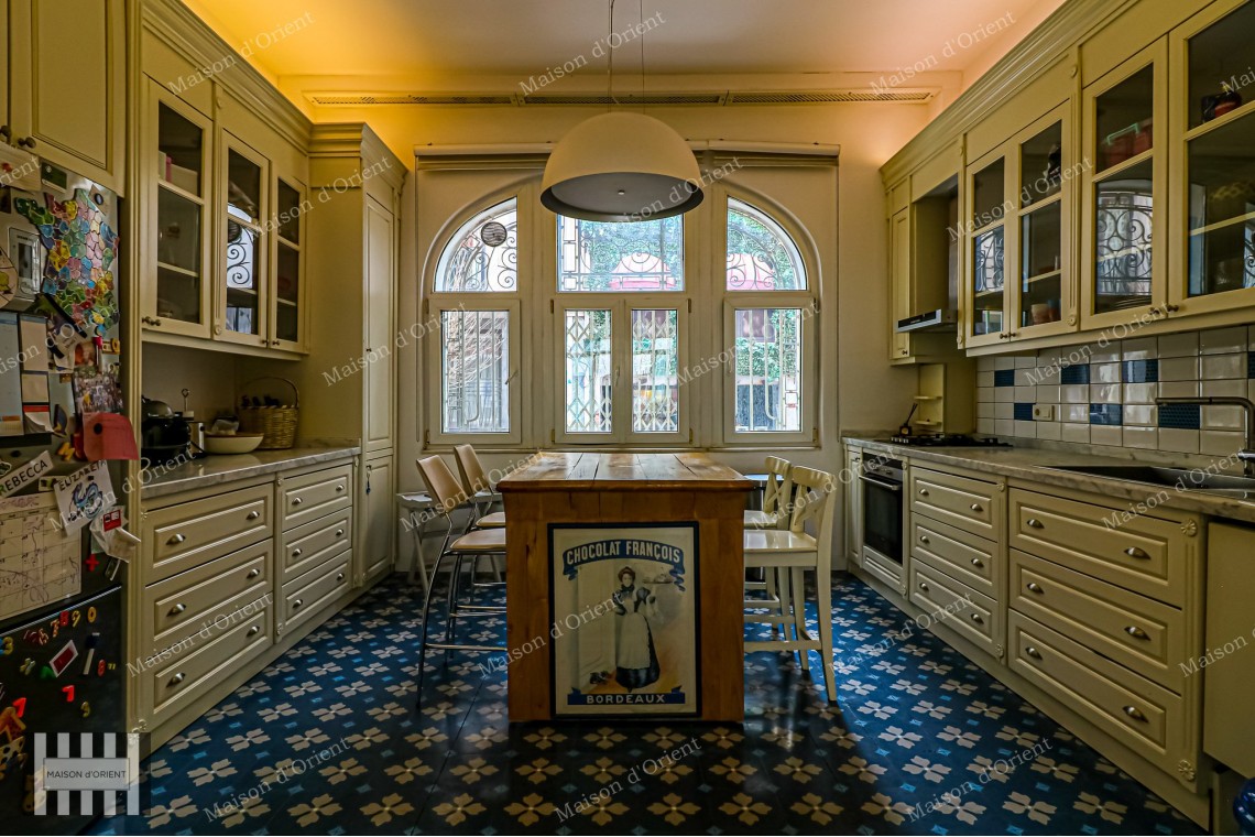 220sqm 3+1 Apartment for Rent in Historical Said Bey Building, Cihangir 