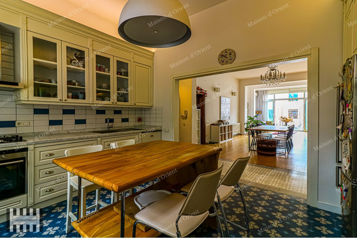 220sqm 3+1 Apartment for Rent in Historical Said Bey Building, Cihangir 
