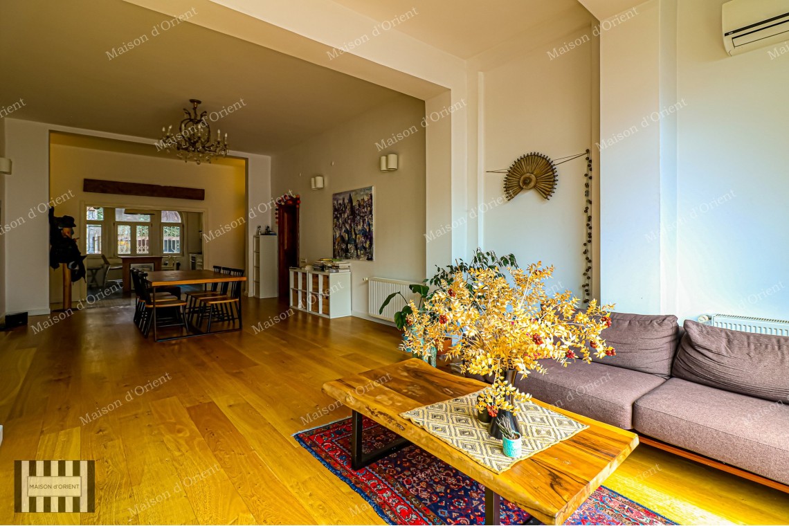 220sqm 3+1 Apartment for Rent in Historical Said Bey Building, Cihangir 