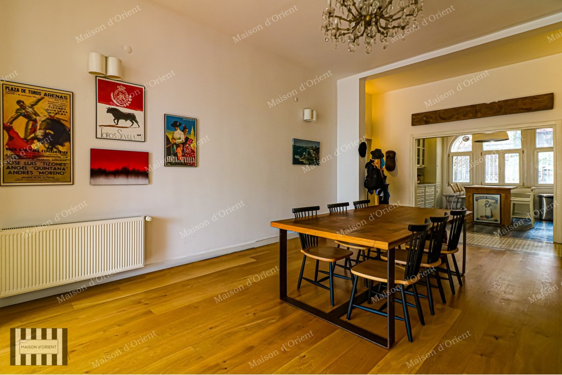 220sqm 3+1 Apartment for Rent in Historical Said Bey Building, Cihangir 