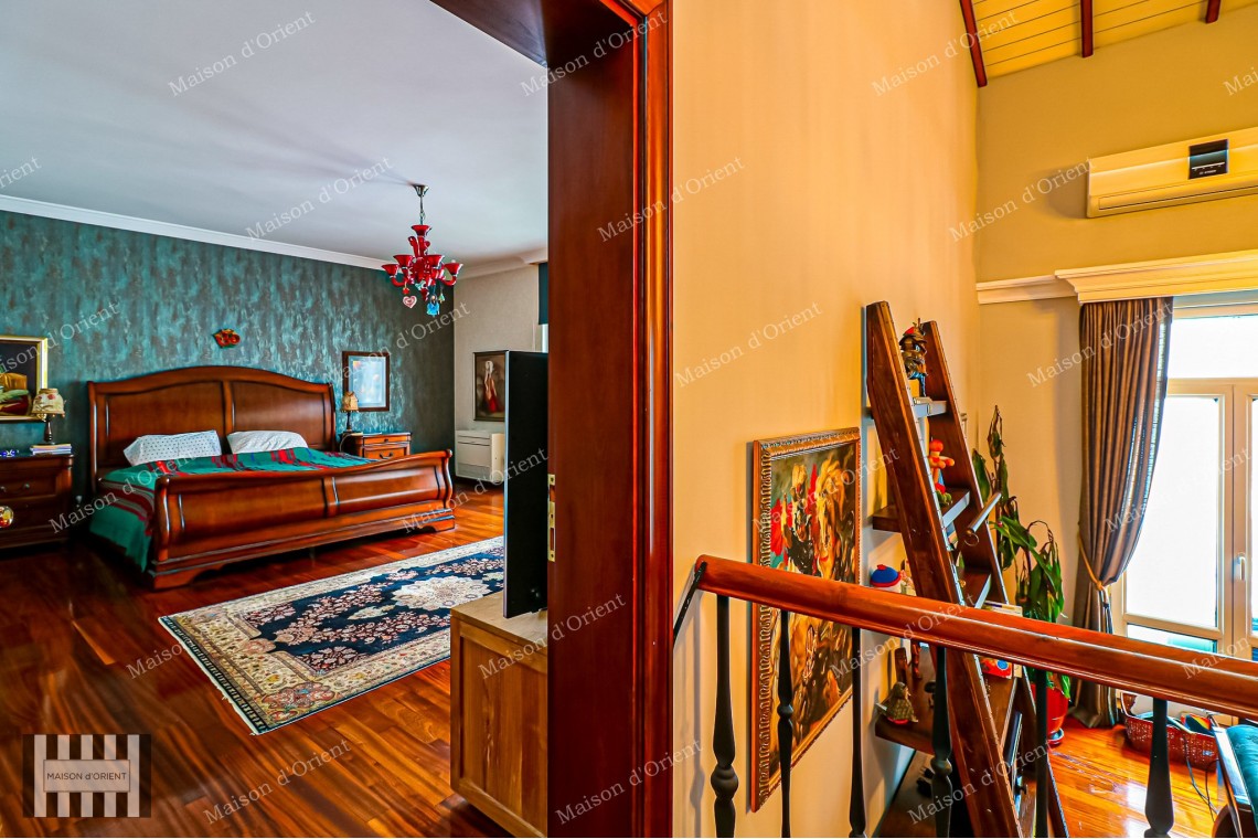 5+2 Duplex for Sale with Private Terrace in Central Acıbadem
