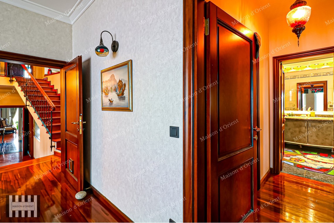 5+2 Duplex for Sale with Private Terrace in Central Acıbadem