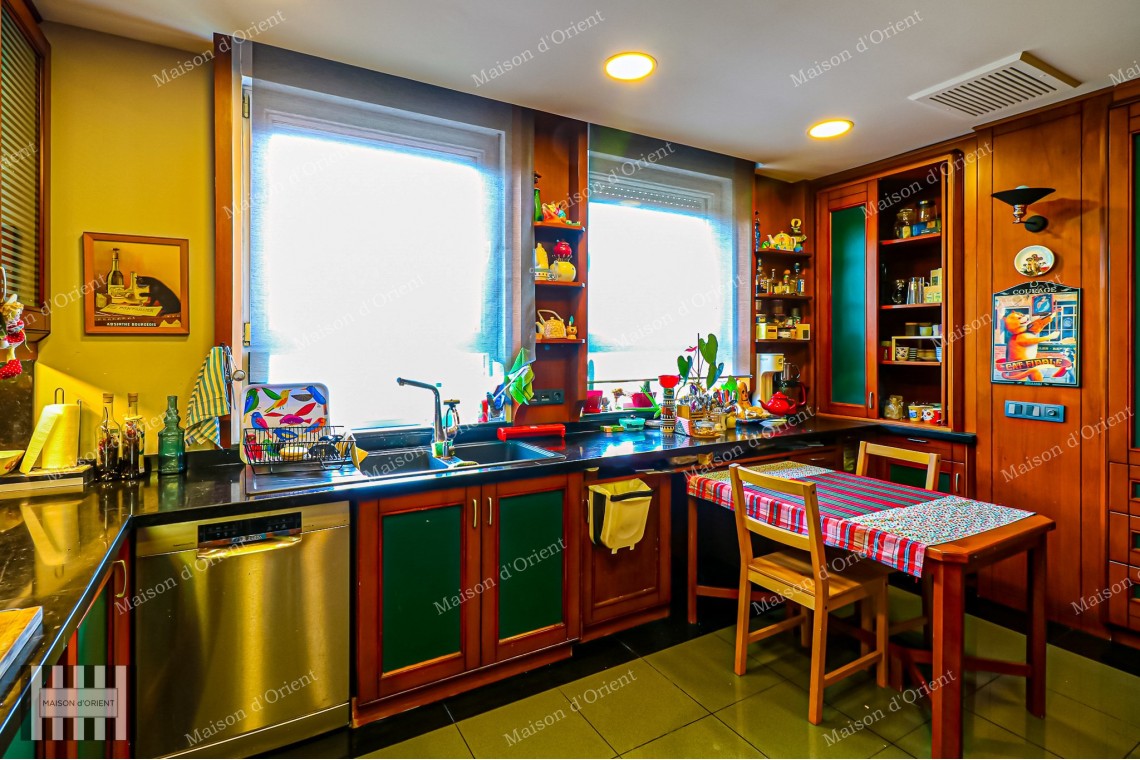 5+2 Duplex for Sale with Private Terrace in Central Acıbadem