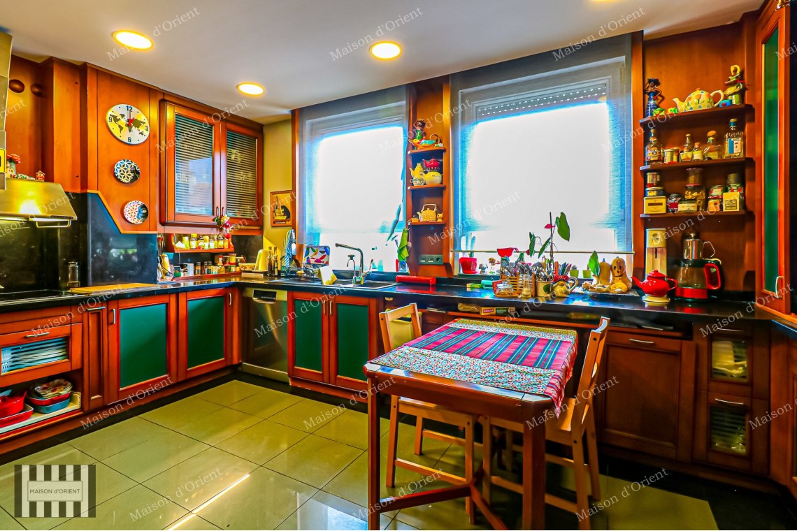 5+2 Duplex for Sale with Private Terrace in Central Acıbadem