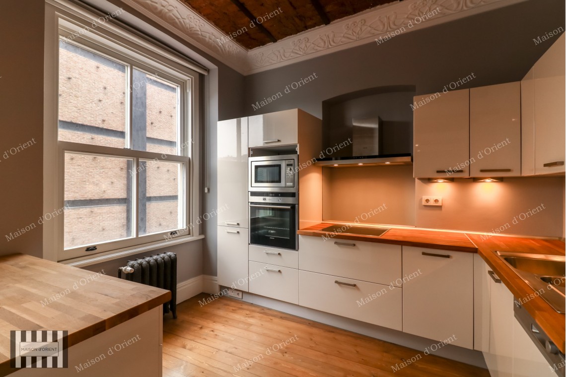 2+1 Flat for Sale in Historical Gravier Building, Cihangir 