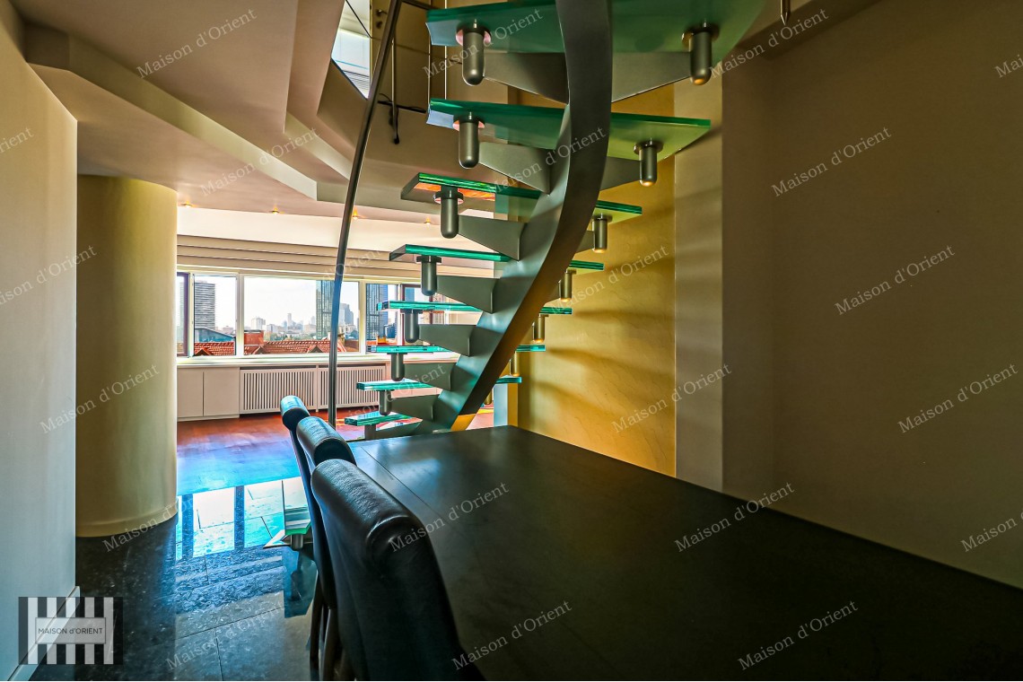 5+1 Duplex for Sale with Private Terrace in Ulus