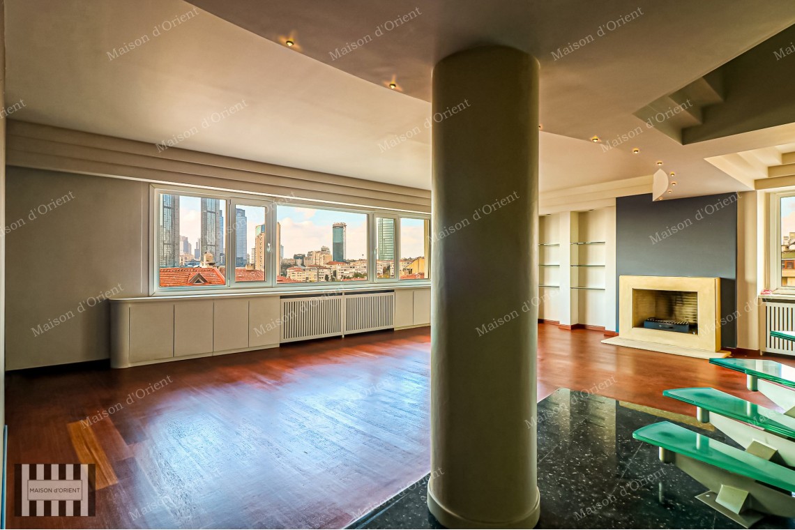 5+1 Duplex for Sale with Private Terrace in Ulus