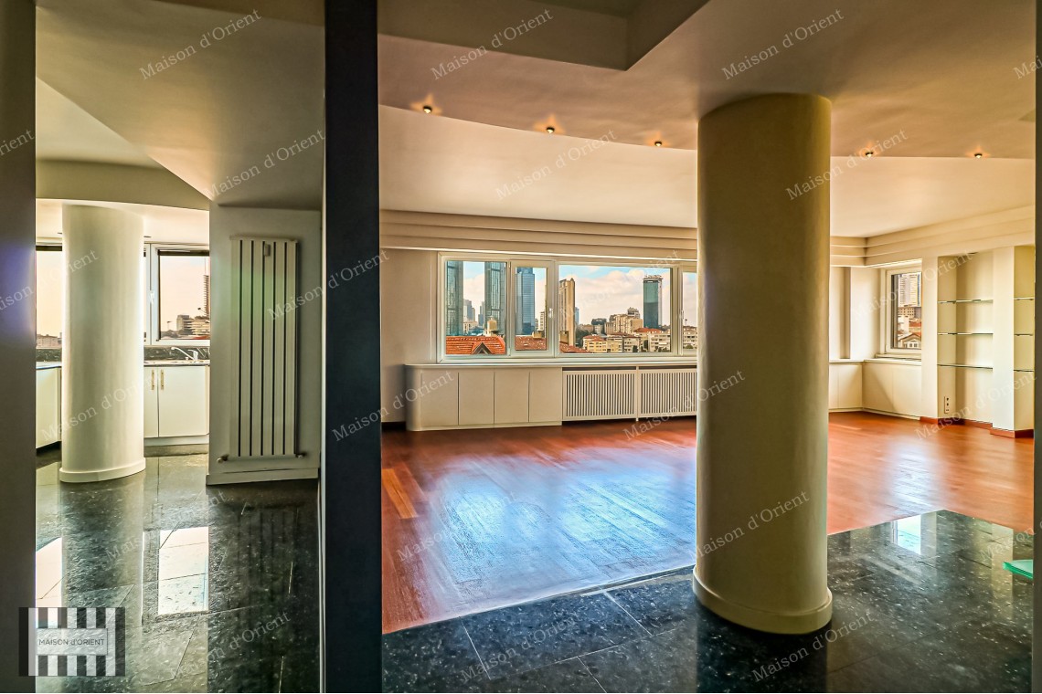 5+1 Duplex for Sale with Private Terrace in Ulus