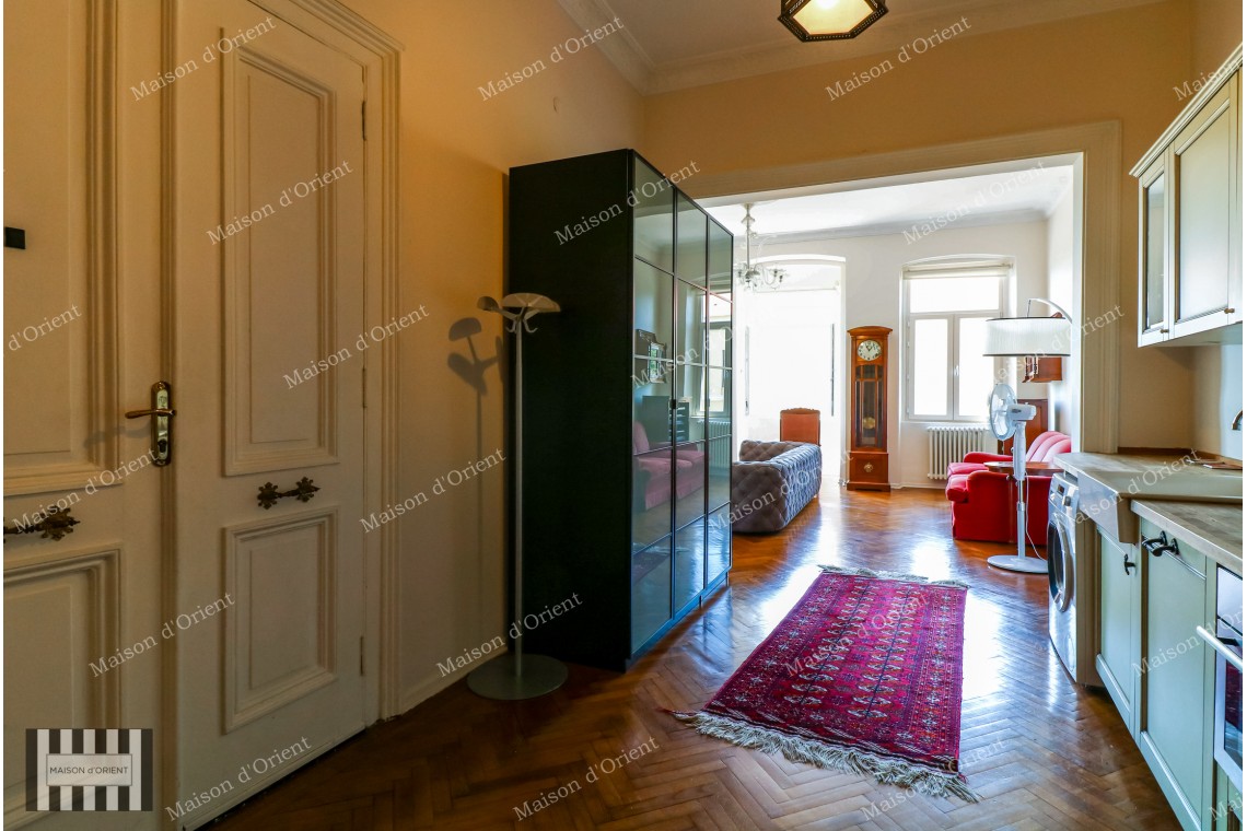 1+1 Apartment for Sale in Historical Building, Galatasaray