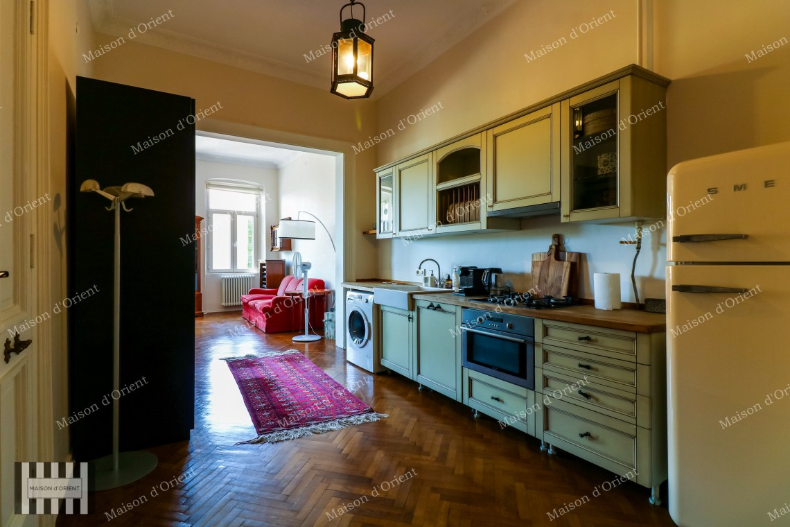 1+1 Apartment for Sale in Historical Building, Galatasaray