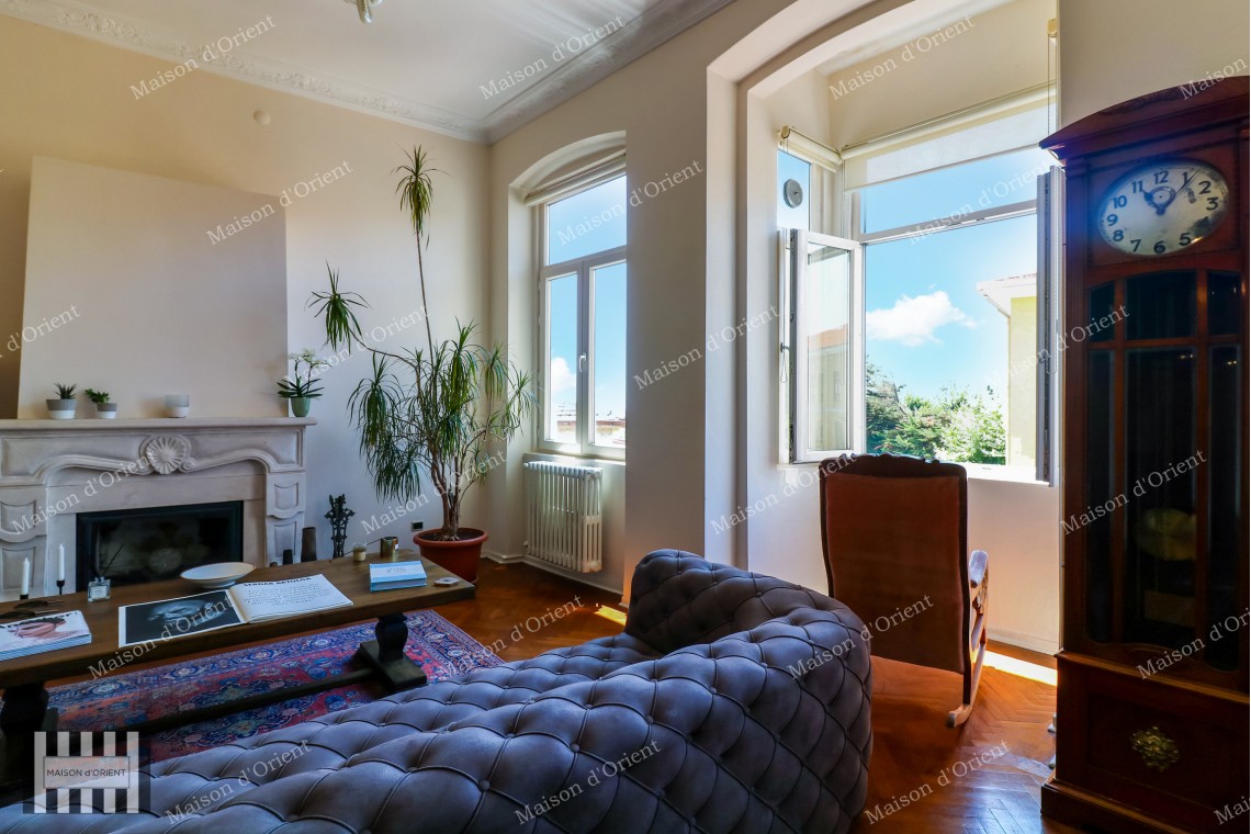 1+1 Apartment for Sale in Historical Building, Galatasaray