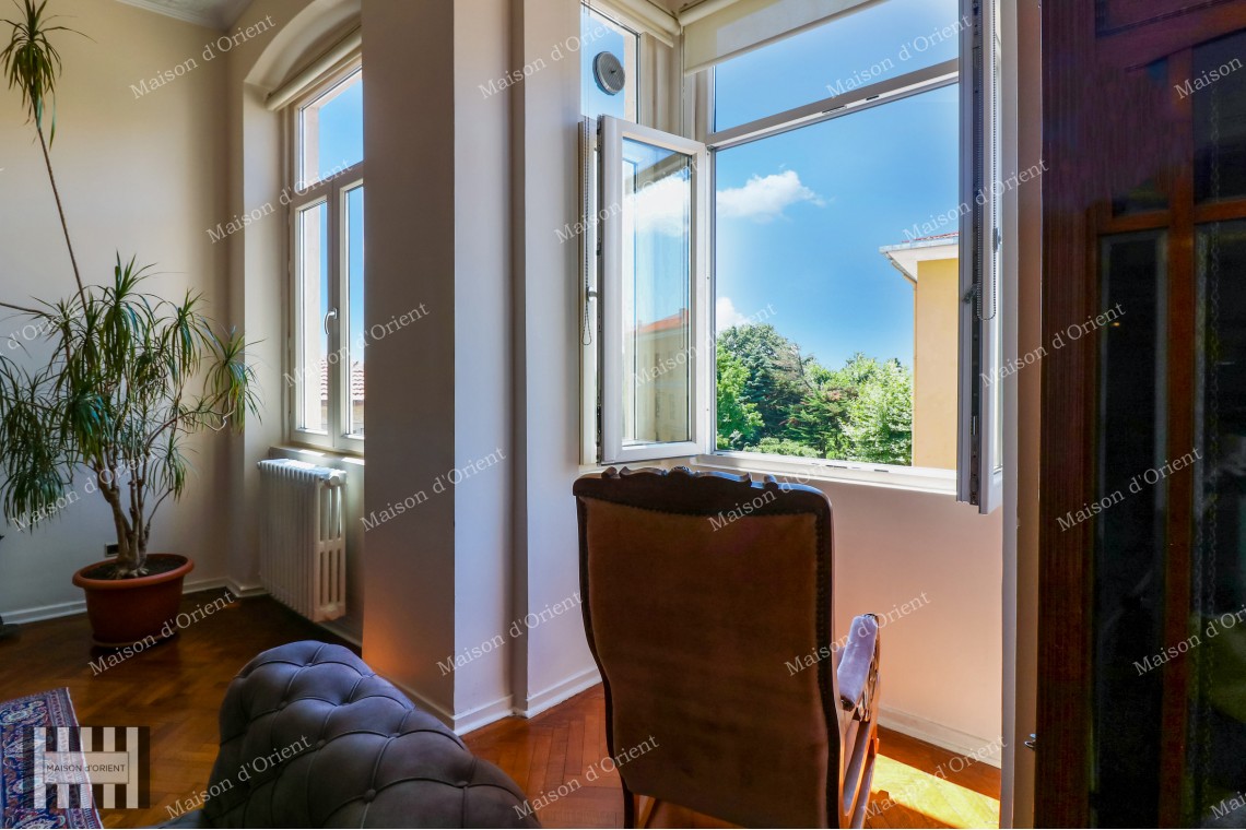 1+1 Apartment for Sale in Historical Building, Galatasaray