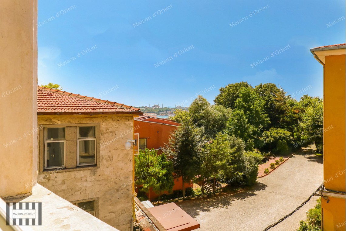 1+1 Apartment for Sale in Historical Building, Galatasaray