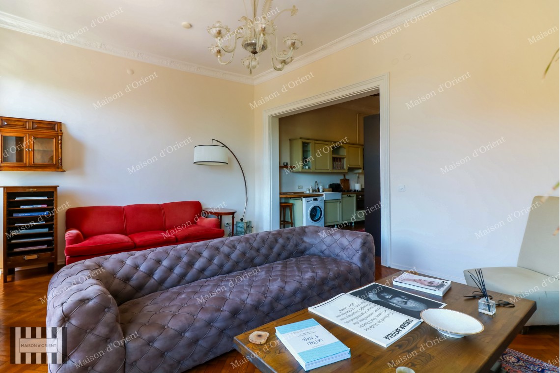 1+1 Apartment for Sale in Historical Building, Galatasaray