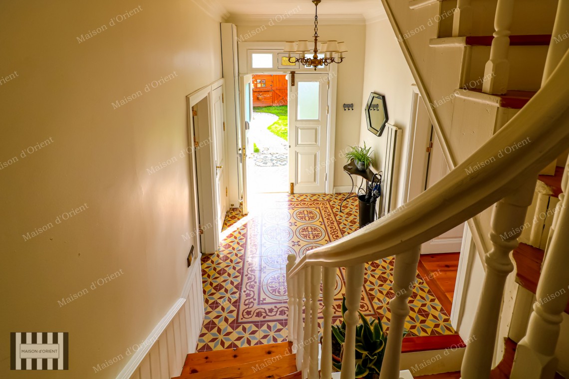 4+1 Historical House for Sale with Garden in Aynalı Çeşme