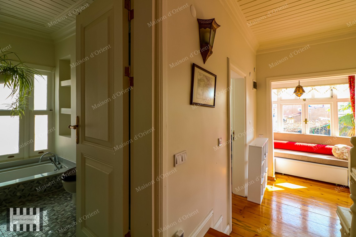 4+1 Historical House for Sale with Garden in Aynalı Çeşme