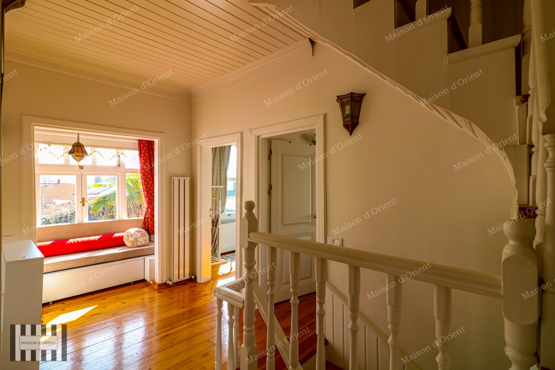 4+1 Historical House for Sale with Garden in Aynalı Çeşme