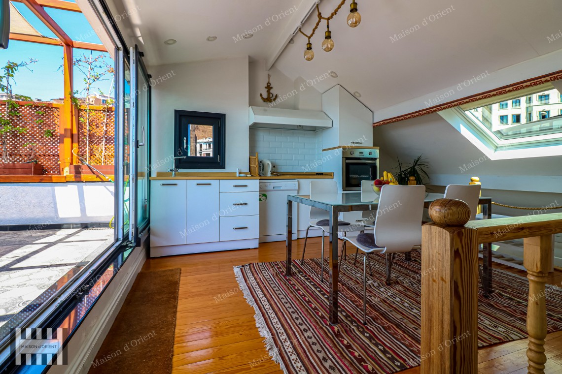 4 Storey Historical Building for Sale with View in Şişhane