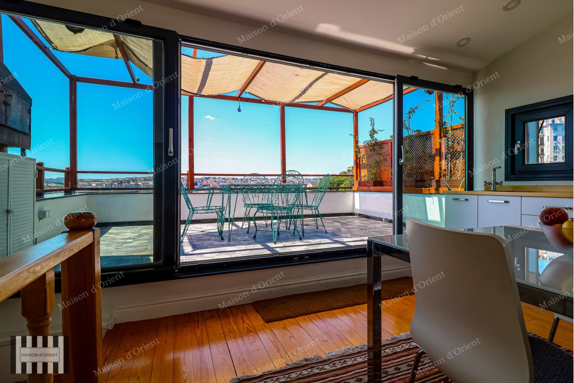 4 Storey Historical Building for Sale with View in Şişhane