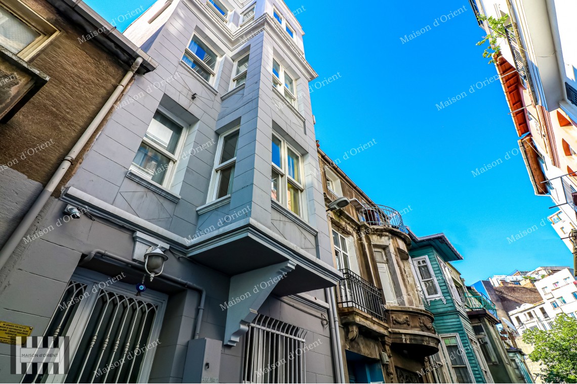 4 Storey Historical Building for Sale with View in Şişhane