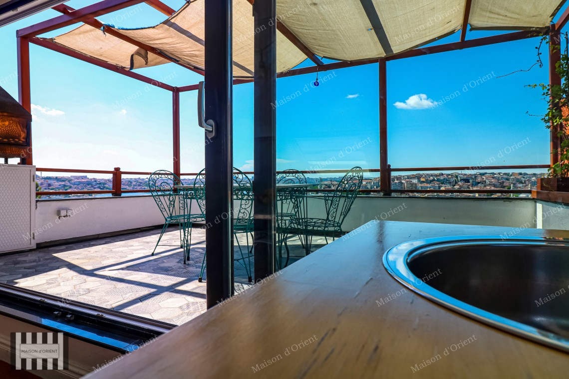 4 Storey Historical Building for Sale with View in Şişhane