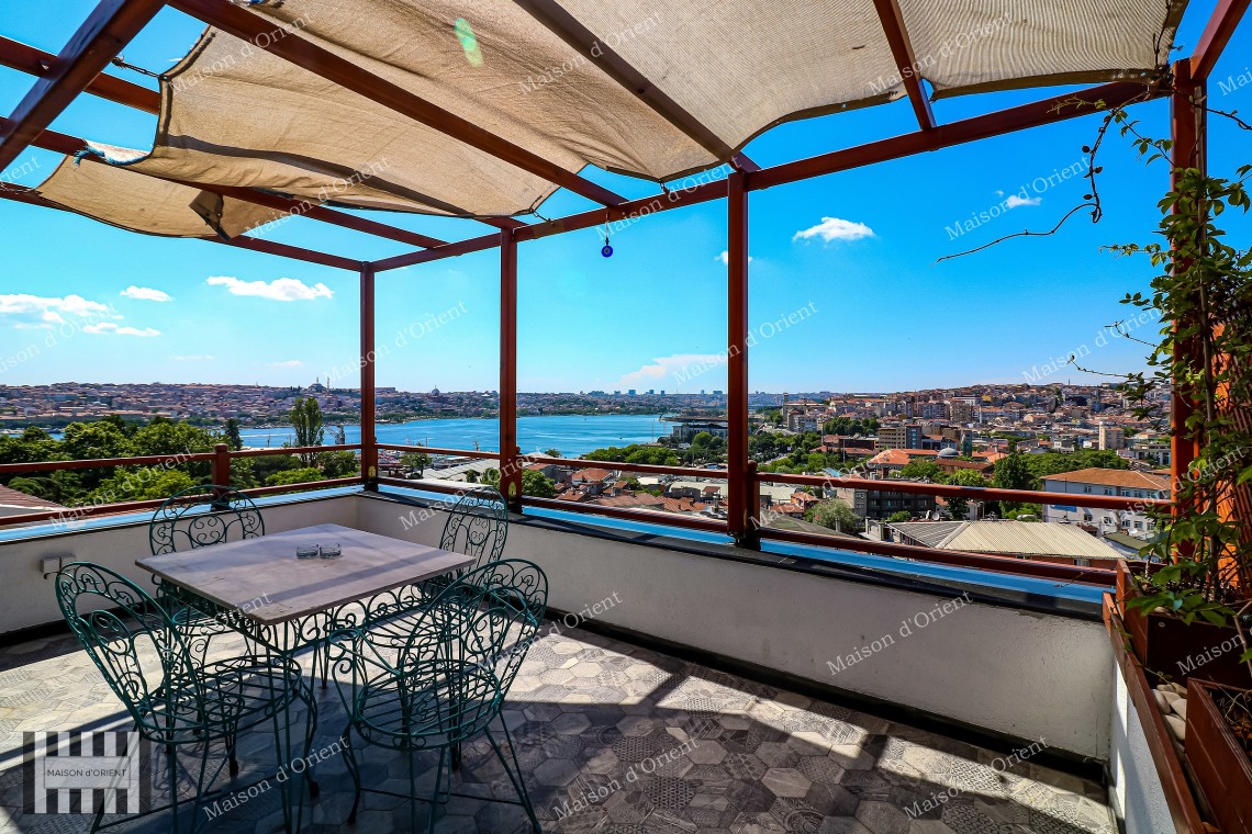 4 Storey Historical Building for Sale with View in Şişhane