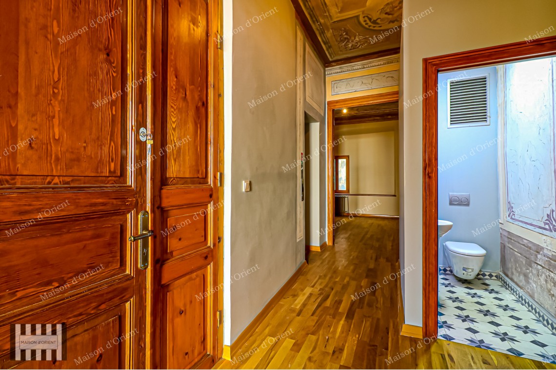 Historical Building with Terrace and View For Sale in Galatasaray 