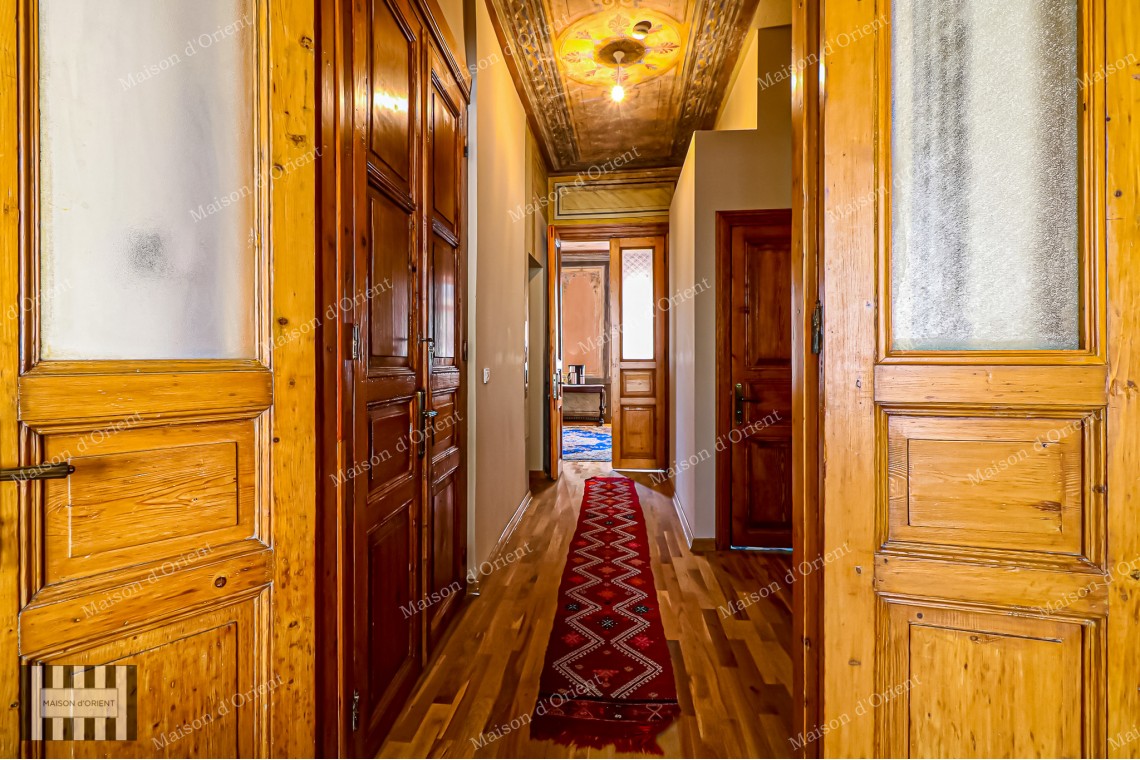 Historical Building with Terrace and View For Sale in Galatasaray 