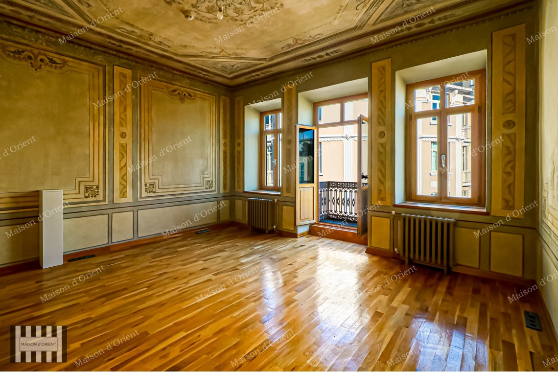 Historical Building with Terrace and View For Sale in Galatasaray 