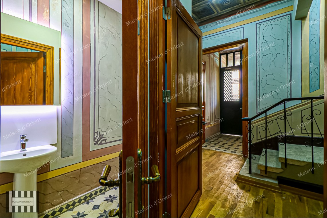 Historical Building with Terrace and View For Sale in Galatasaray 