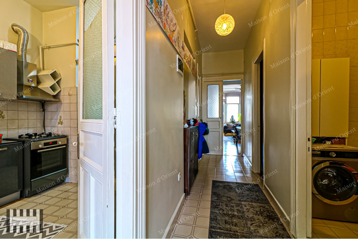 3+1 Flat for Sale with View in Historical Nar Building, Cihangir