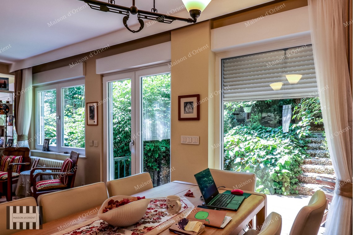 180sqm Duplex for Rent with Private Garden in Gümüşsuyu