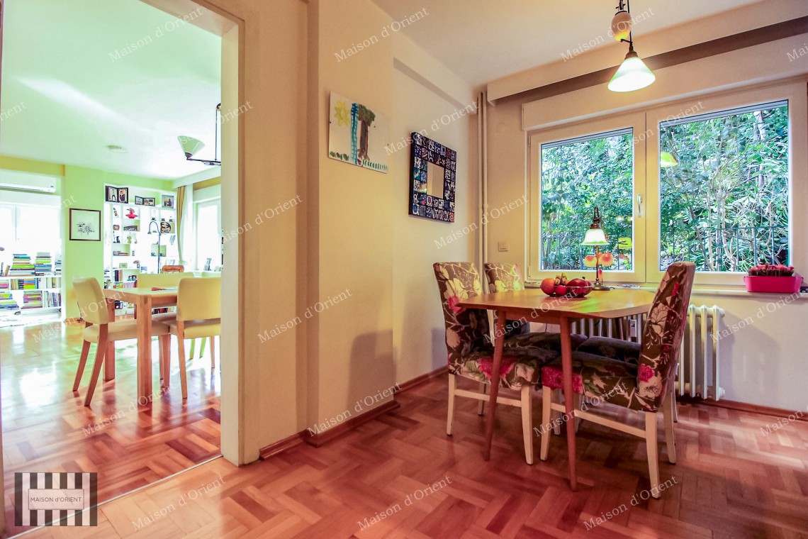 180sqm Duplex for Rent with Private Garden in Gümüşsuyu